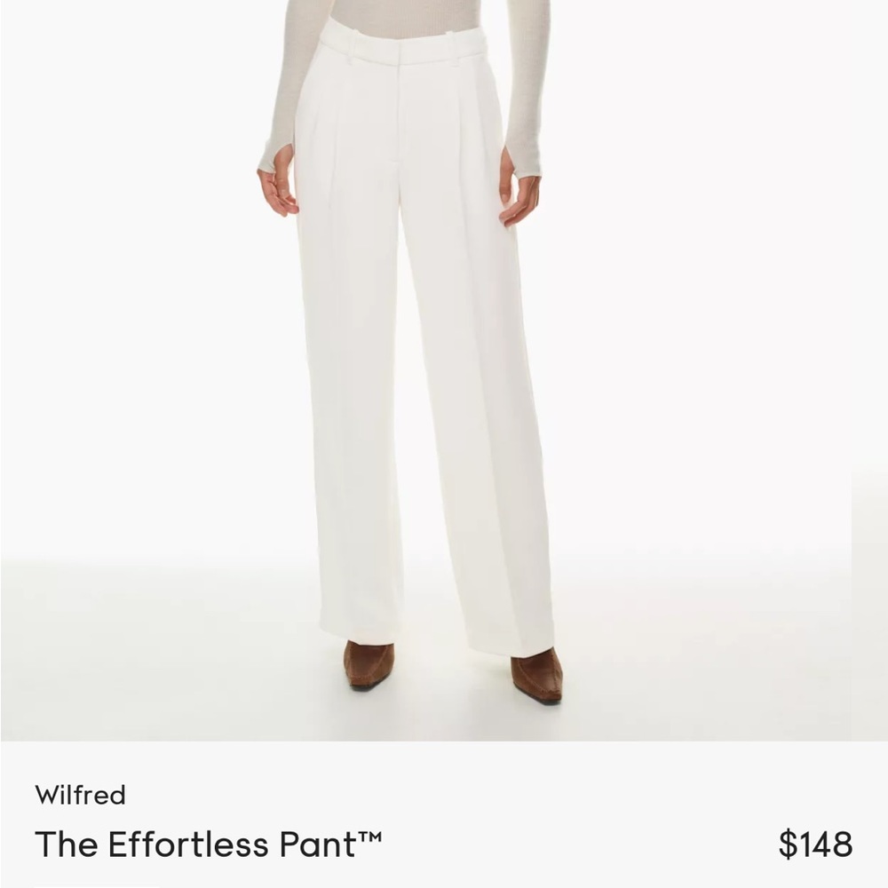 Wilfred Effortless Pant Size 00 Light Birch